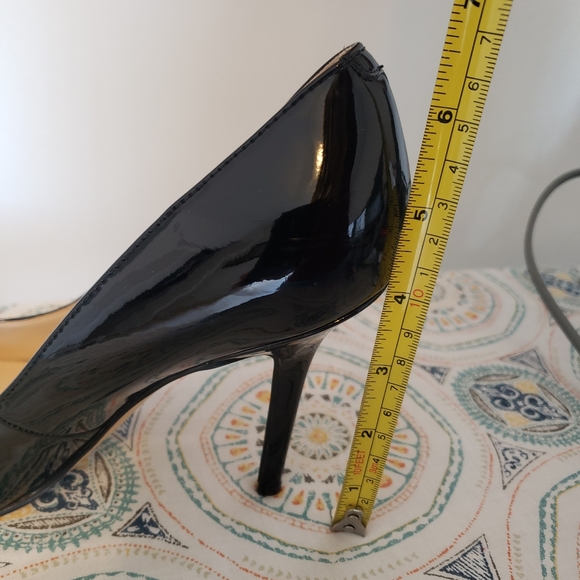 Nine West Bliss Pumps 7 1/2 Black - Picture 4 of 7